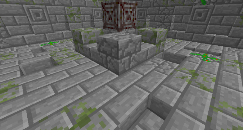 Exemple of a build with the Flowered Cobblestone and Ancient Stone Brick, a temple! Exemple of a build with the Flowered Cobblestone and Ancient Stone Brick