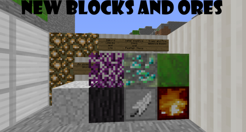 New blocks and ores!