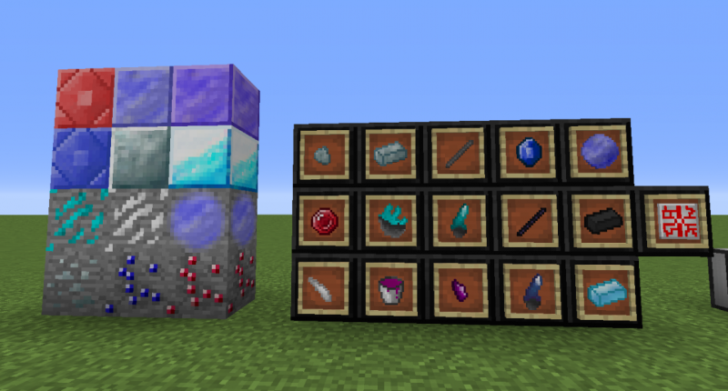 Ores and materials