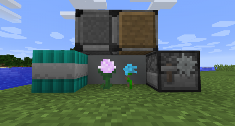 Blocks and Flowers