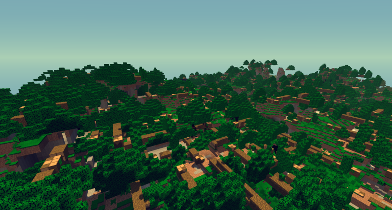One of the new biomes of the mod.