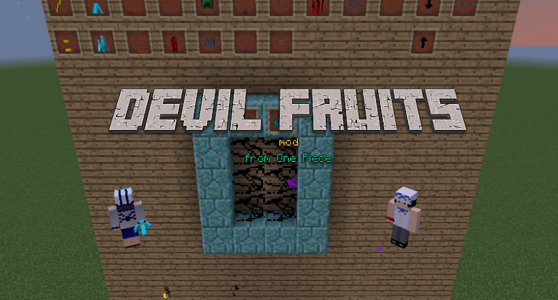 Fruit Piece Update Addon/Mods For Minecraft PE