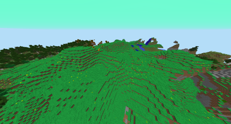 New biomes, Special one is Flower Plains