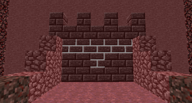 Some new building blocks craftable from nether blocks. None of these appear in the world. Nether Rocks.