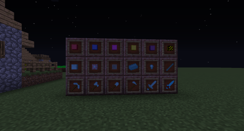 Tout les blocks du mod | All mod's blocks 