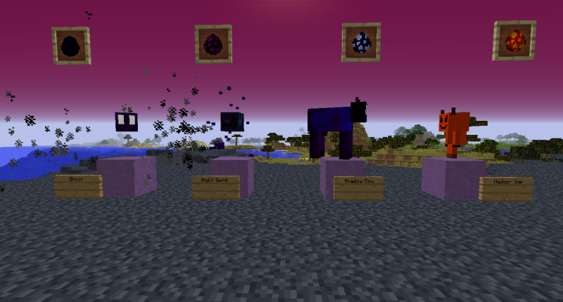 I actually created 4 new mobs...