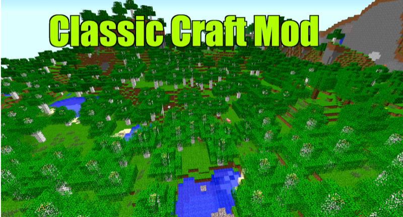 this is the classic craft mod