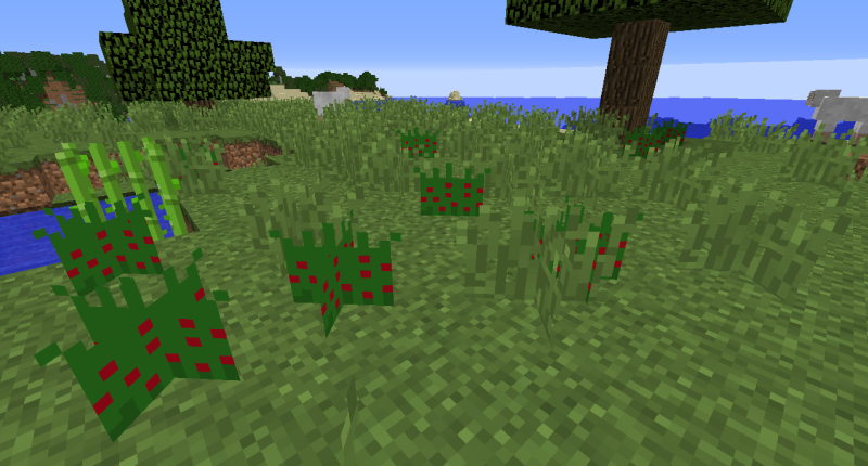 berries that you can find in this mod!