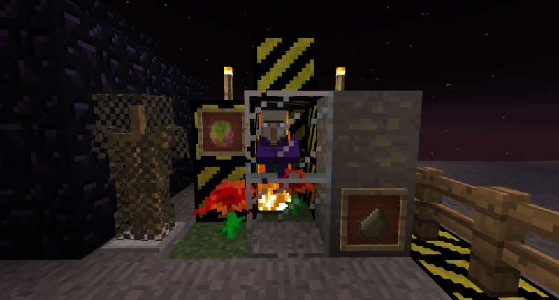 0.11 and 0.12 features Ancient ore, armor, ingot and dragonflower