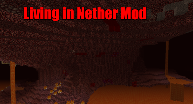 Living in Nether Mod