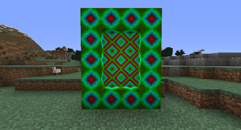 This is the Overpowered Portal in this version of the mod