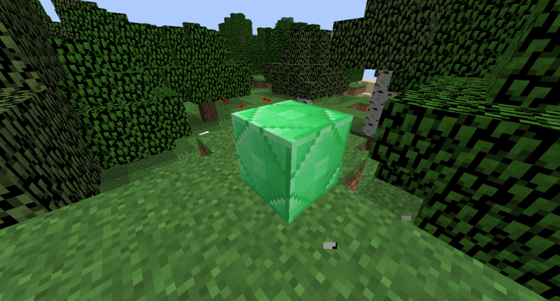 An Emerald Block