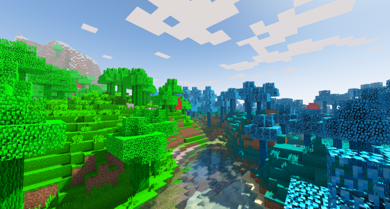 Green and Blue Biomes