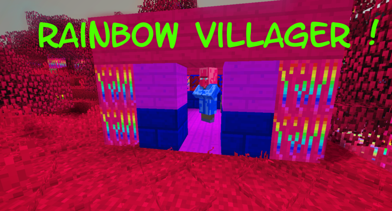 rainbow villager