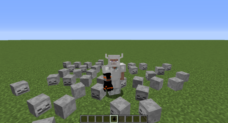 With his gauntlet Sthevnos