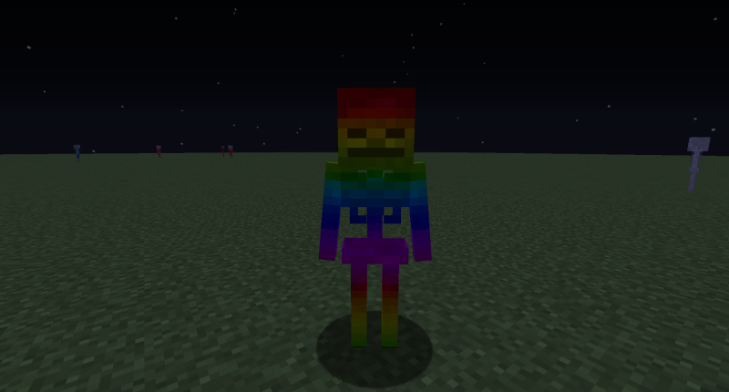 Rainbow Skeleton the rainbow skeleton looks like the rainbow
