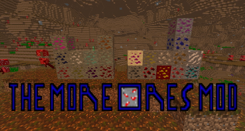 My more ores mod v.2.0 Minecraft Mod