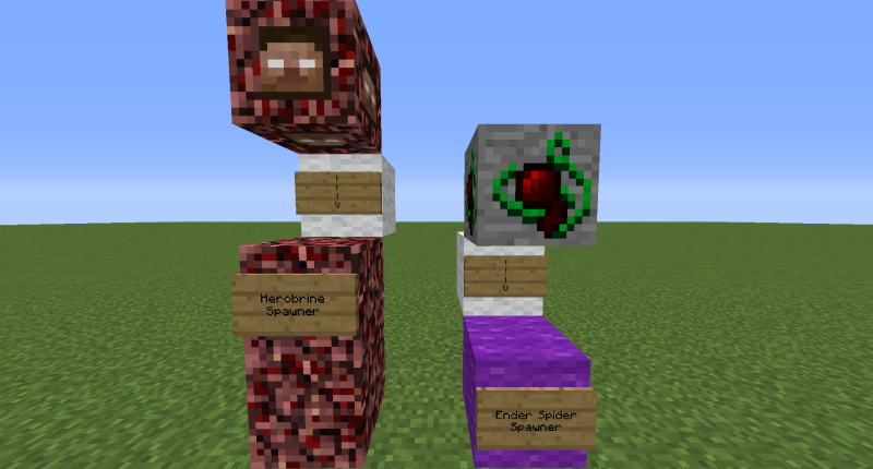 How to summon Herobrine and the Ender Spider