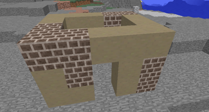 A very cheap way for a medium-hard block !BRICKS NOT COUNTED IN! Mudcrete