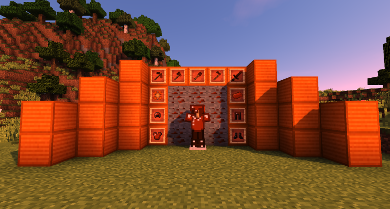 Copper Armor and Tools, and the Copper Shield All Copper Materials