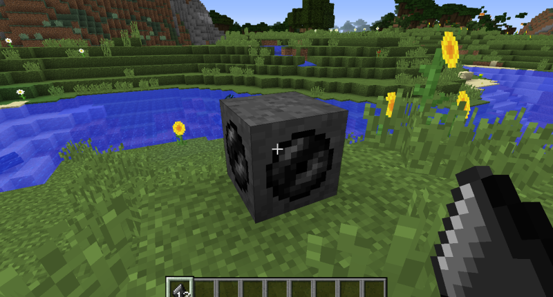 Player got flint from the Gravel Converter Player got flint from the Gravel Converter
