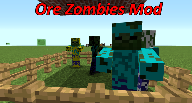 Ore Zombies Mod | MCreator