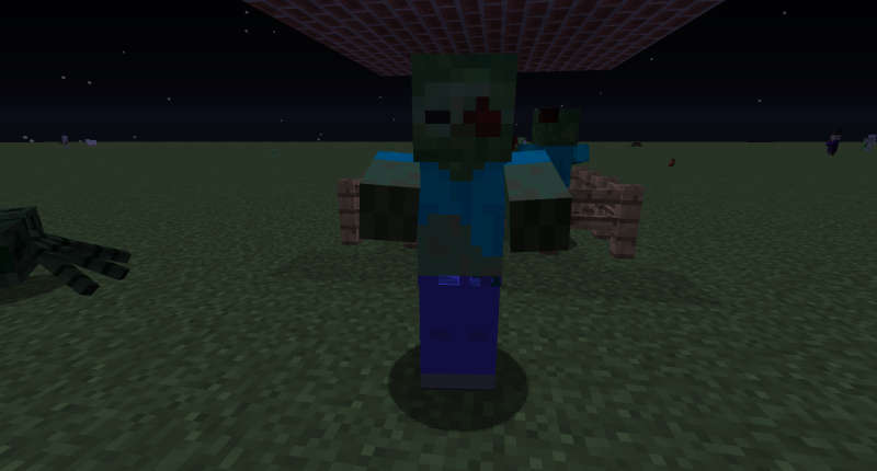 the fast zombie attacks the villagers and you at a fast speed Fast Zombie