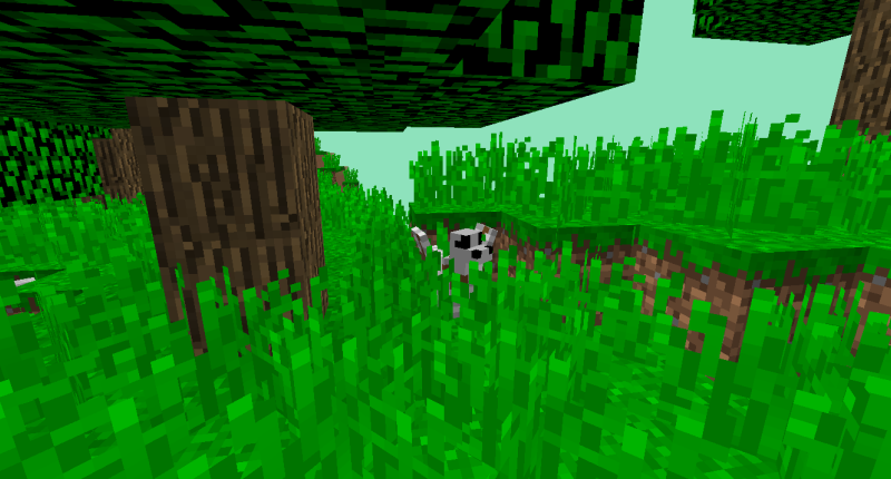 A biome called the Seed lands  look closely for a gimps of a new mob!