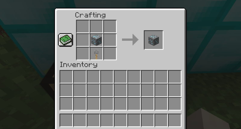 How to craft Fake Diamond ore