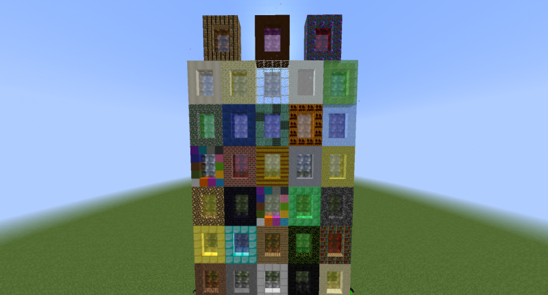 This is a picture of all of the portals in the mod