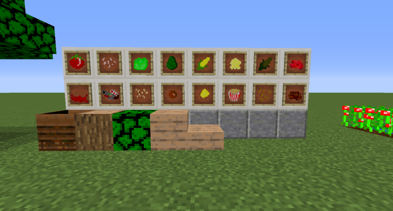 OUTDATED* Blocks, Items and Foods