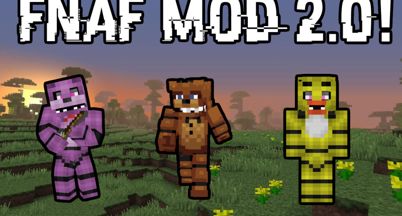 FNAF 4 Mod BETA 3 Minecraft Mod