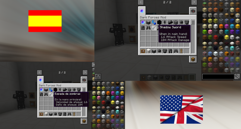 Mod in Spanish and English