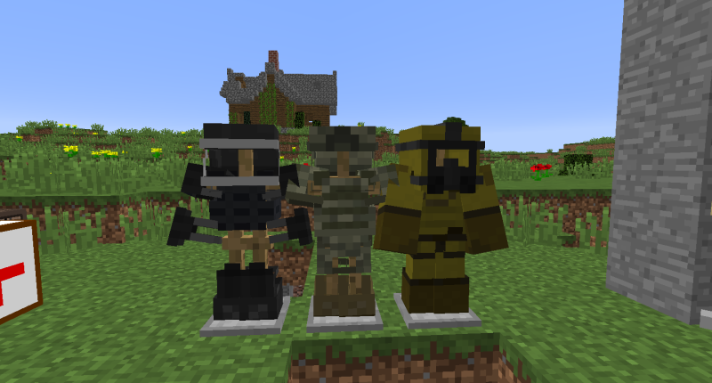 3 new types of armor!