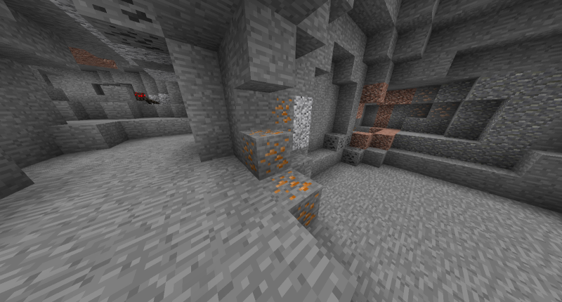 Naturally generated copper ore