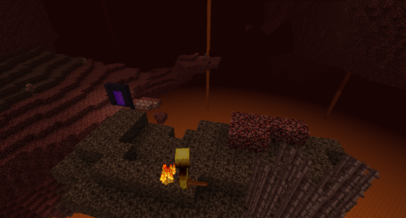 These features spawn naturally in the nether, so you have a new incentive to explore.