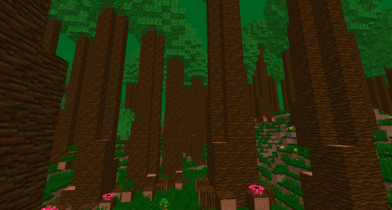 Be careful, the jungle may look peaceful yet but some mobs will be added later...