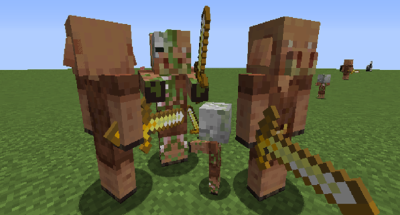 New: new model and texture for the piglin and new texture for the zombie pigman (now it's a zombified piglin)