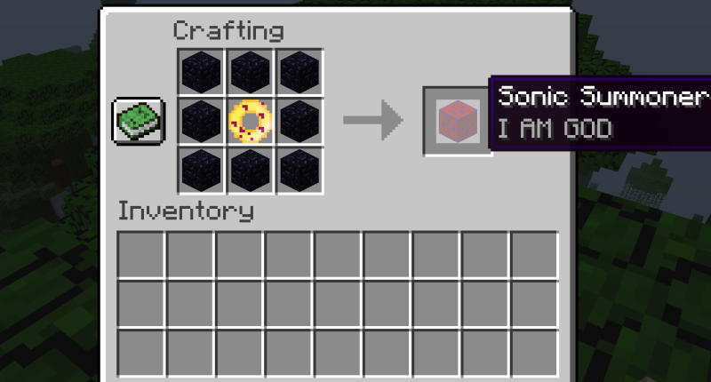 How to craft a "Sonic Summoner"