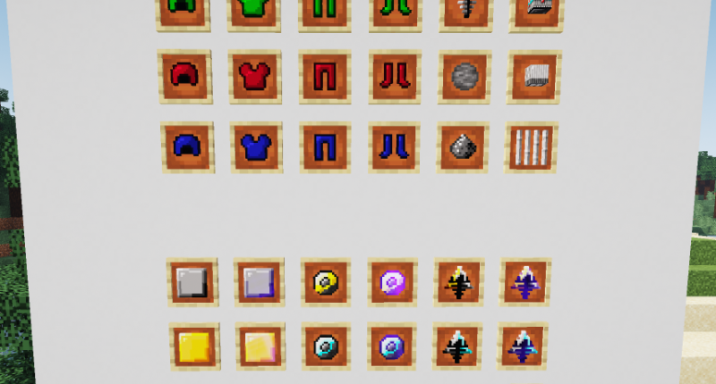 All Items added Including tools and armor!