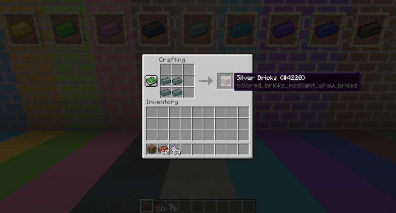 Colored Bricks Mod