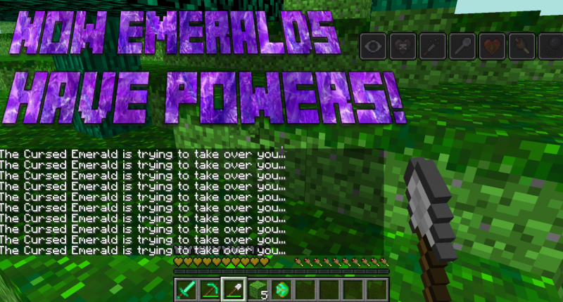 Now emeralds have powers!