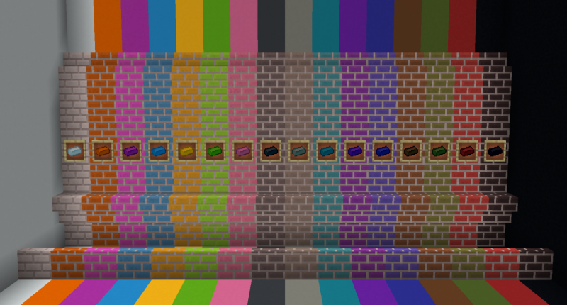 Colored Bricks Mod