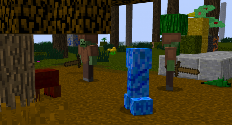 Some of the mobs in this mod! YIKES!