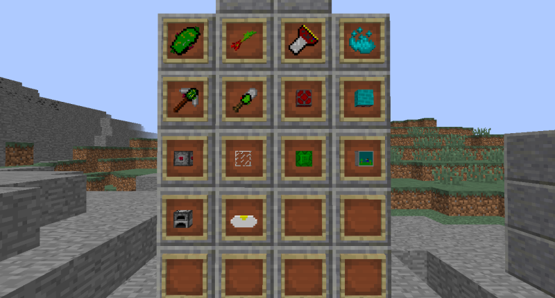 All the blocks and items!