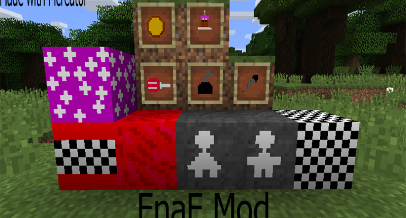 FnaF mod Blocks and Items