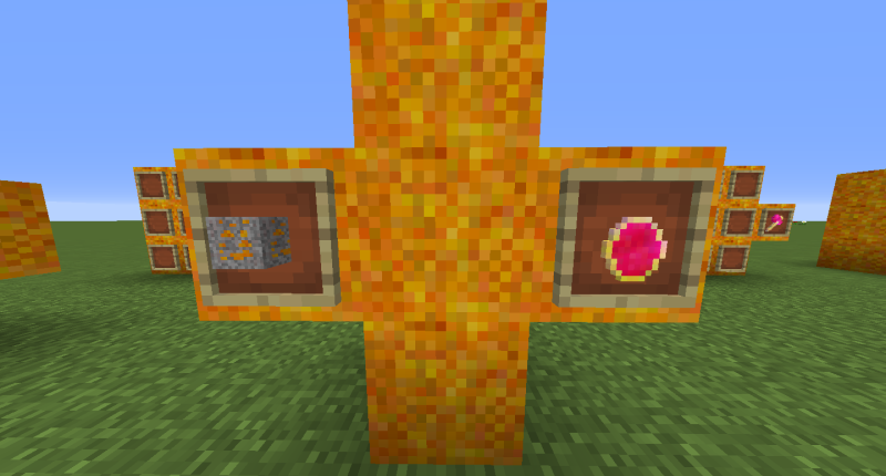 This is how you get the item/crystal by mining the ore.