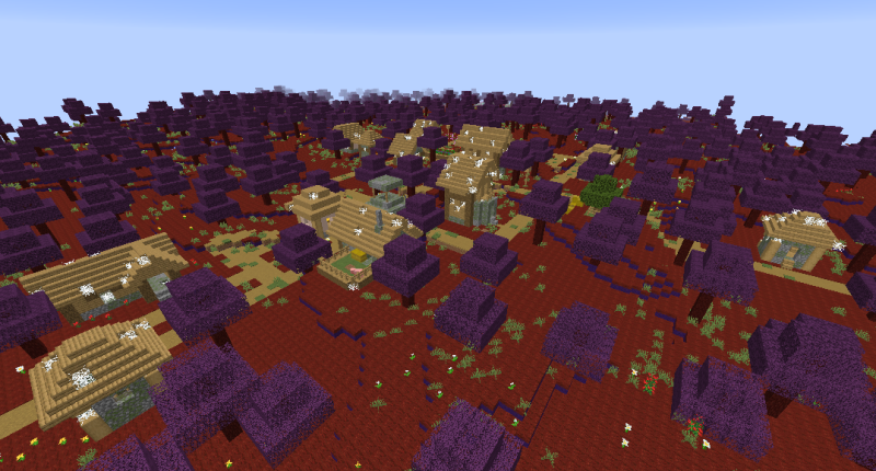Zombie Village found in the Michrosia Biome.