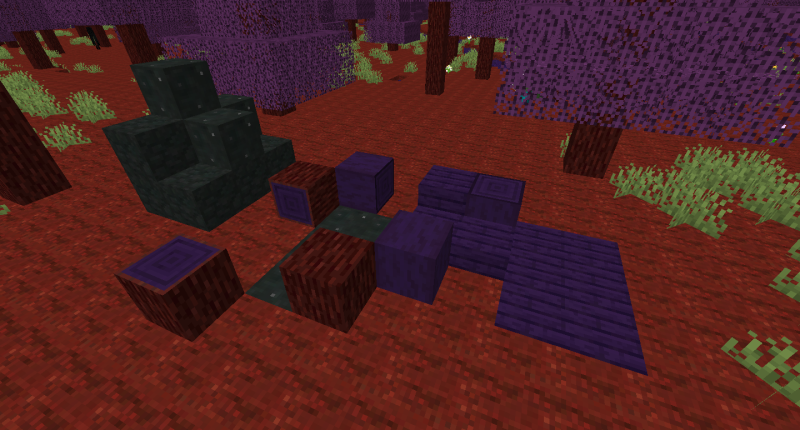 Some more blocks added in the mod.