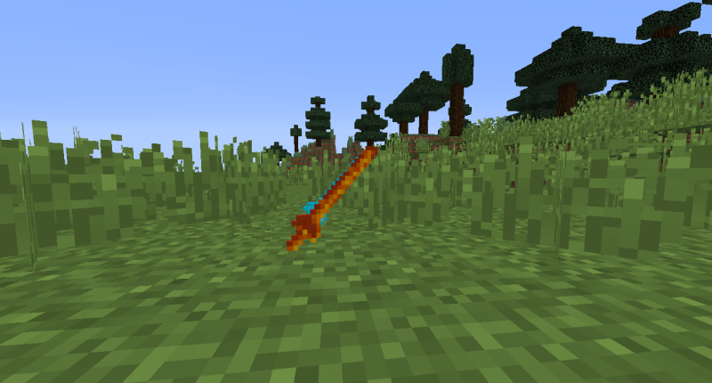  Elemental Katana of Fire and Water.